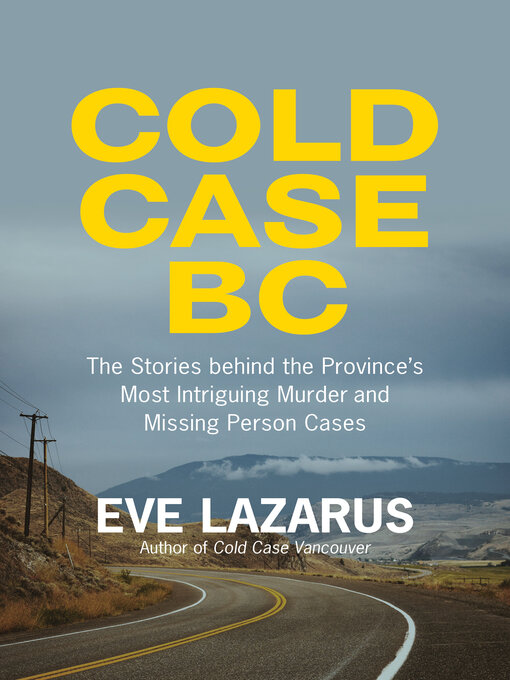 Title details for Cold Case BC by Eve Lazarus - Available